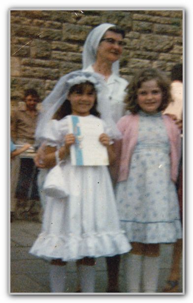 MJ at Holy Communion
